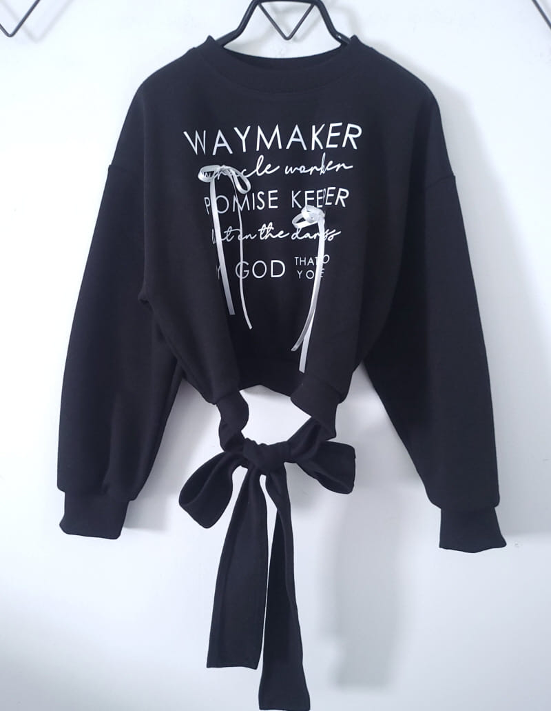 Rilla - Korean Children Fashion - #discoveringself - Reversal Ribbon Tee - 11
