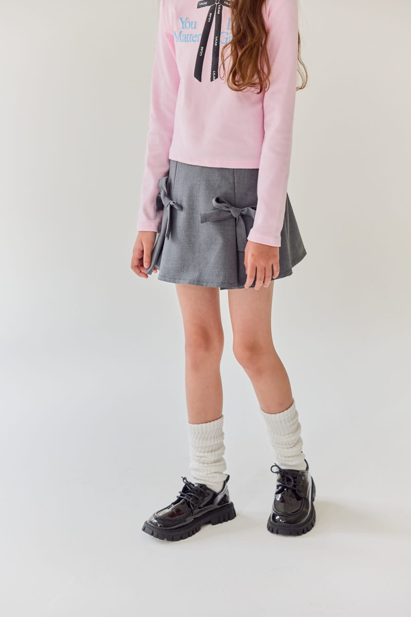 Rilla - Korean Children Fashion - #discoveringself - Ribbon Curot Pleated Pants