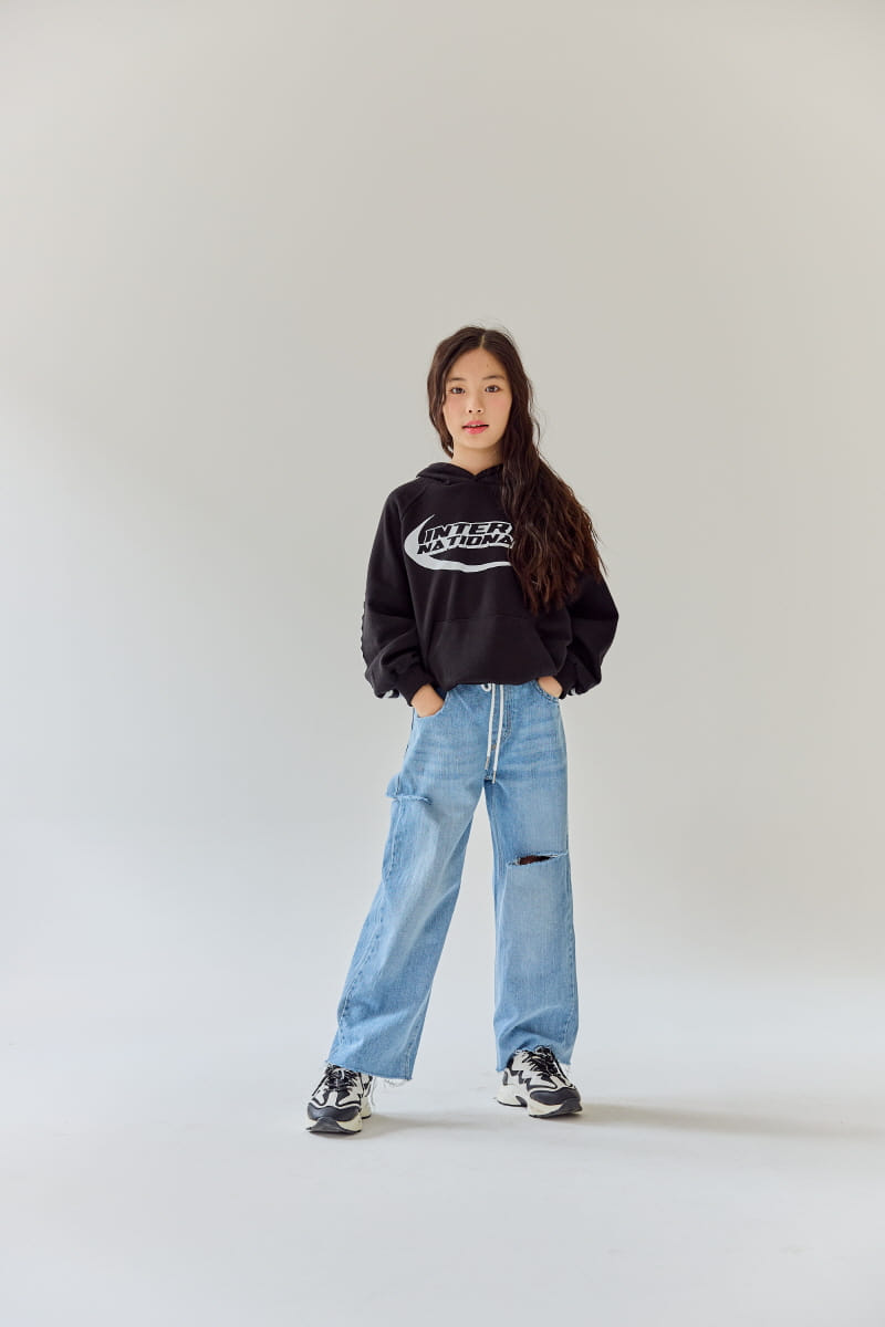 Rilla - Korean Children Fashion - #discoveringself - Blue Jeans Vintage Pants - 8