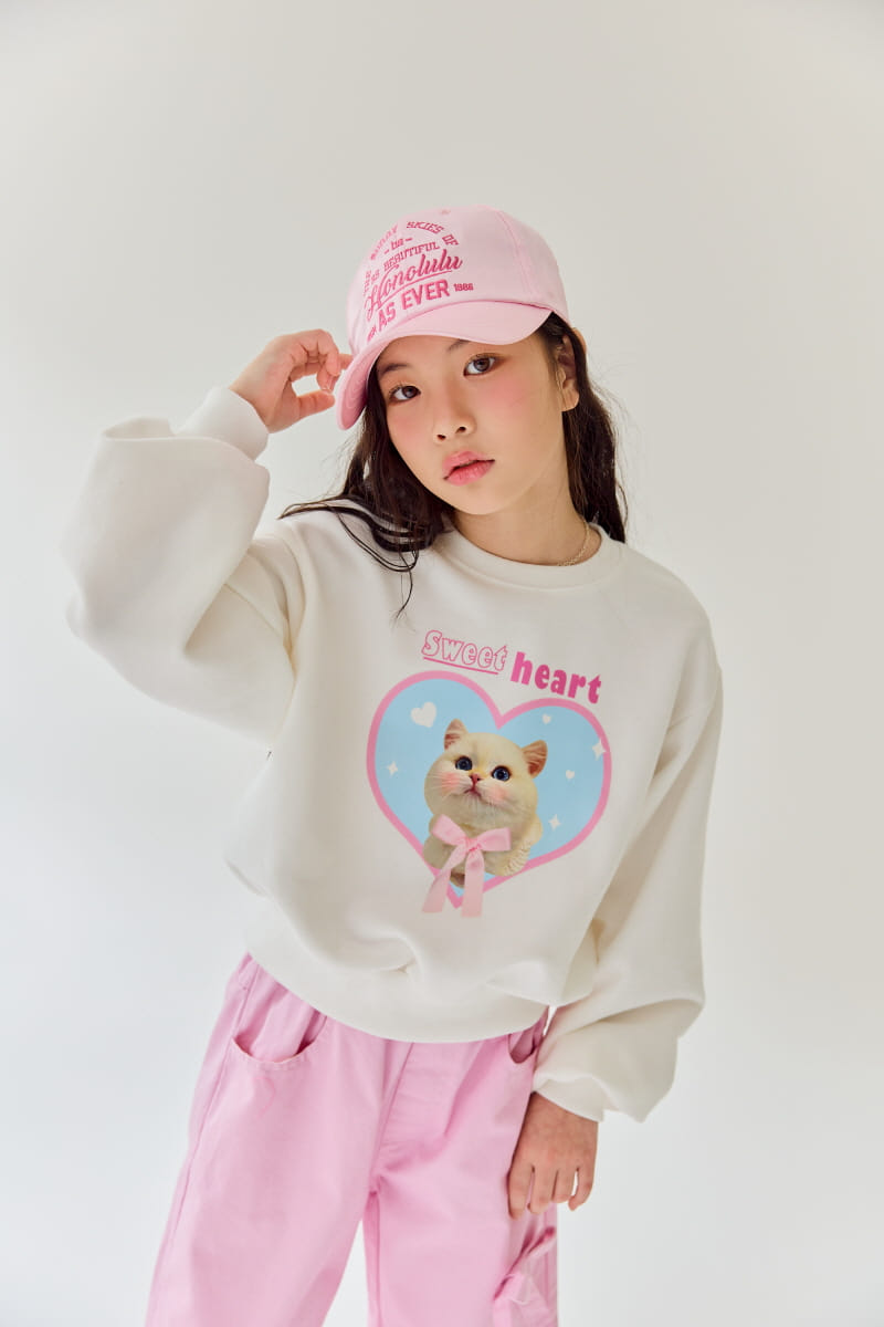 Rilla - Korean Children Fashion - #fashionkids - Sweet Cat Tee - 11