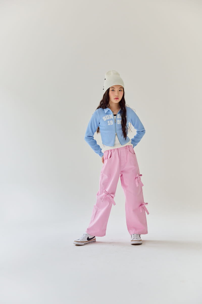 Rilla - Korean Children Fashion - #fashionkids - Three Ribbon Pants - 9