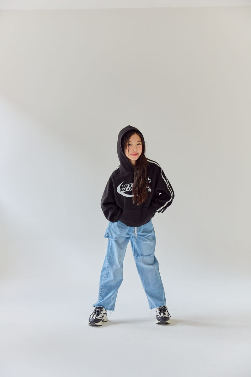 Rilla - Korean Children Fashion - #fashionkids - Blue Jeans Vintage Pants - 9