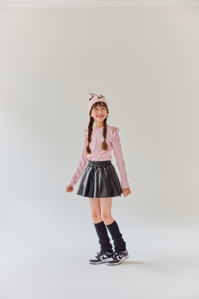Rilla - Korean Children Fashion - #littlefashionista - Love Knot Tee  - 2