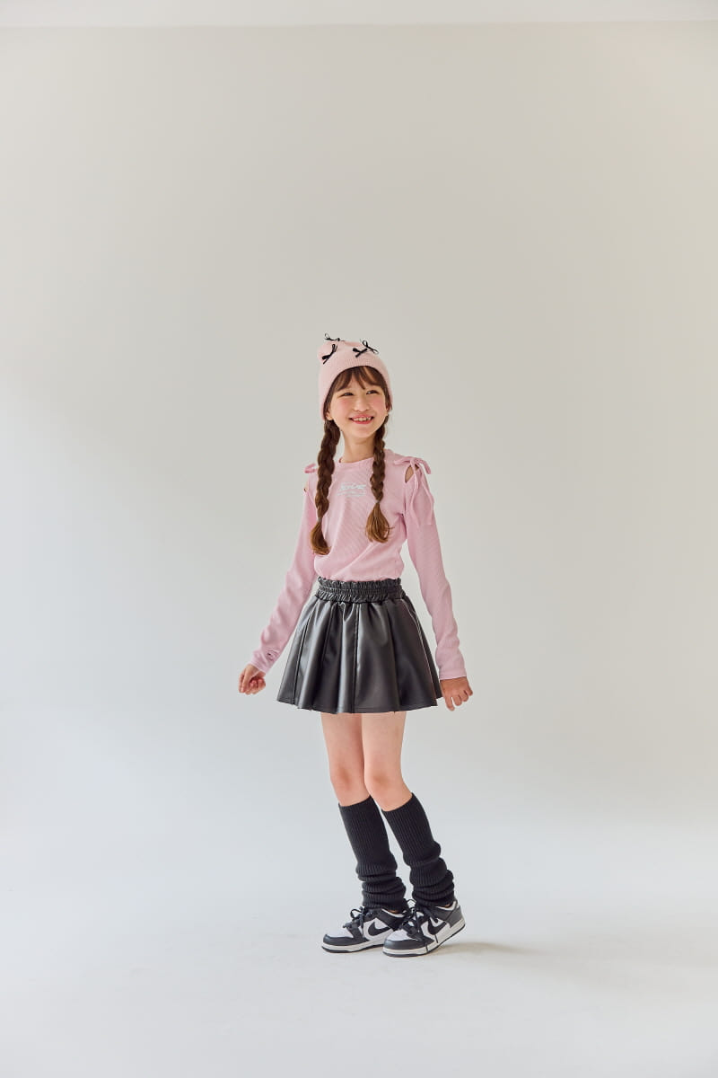 Rilla - Korean Children Fashion - #littlefashionista - Love Knot Tee - 2