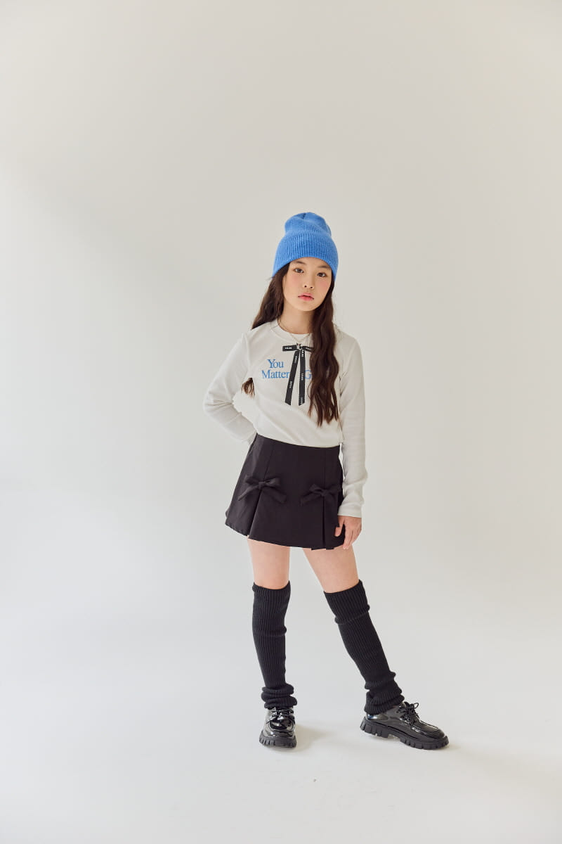 Rilla - Korean Children Fashion - #magicofchildhood - Ribbon Span Tee - 8
