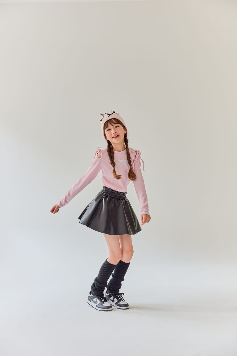 Rilla - Korean Children Fashion - #magicofchildhood - Love Knot Tee  - 3
