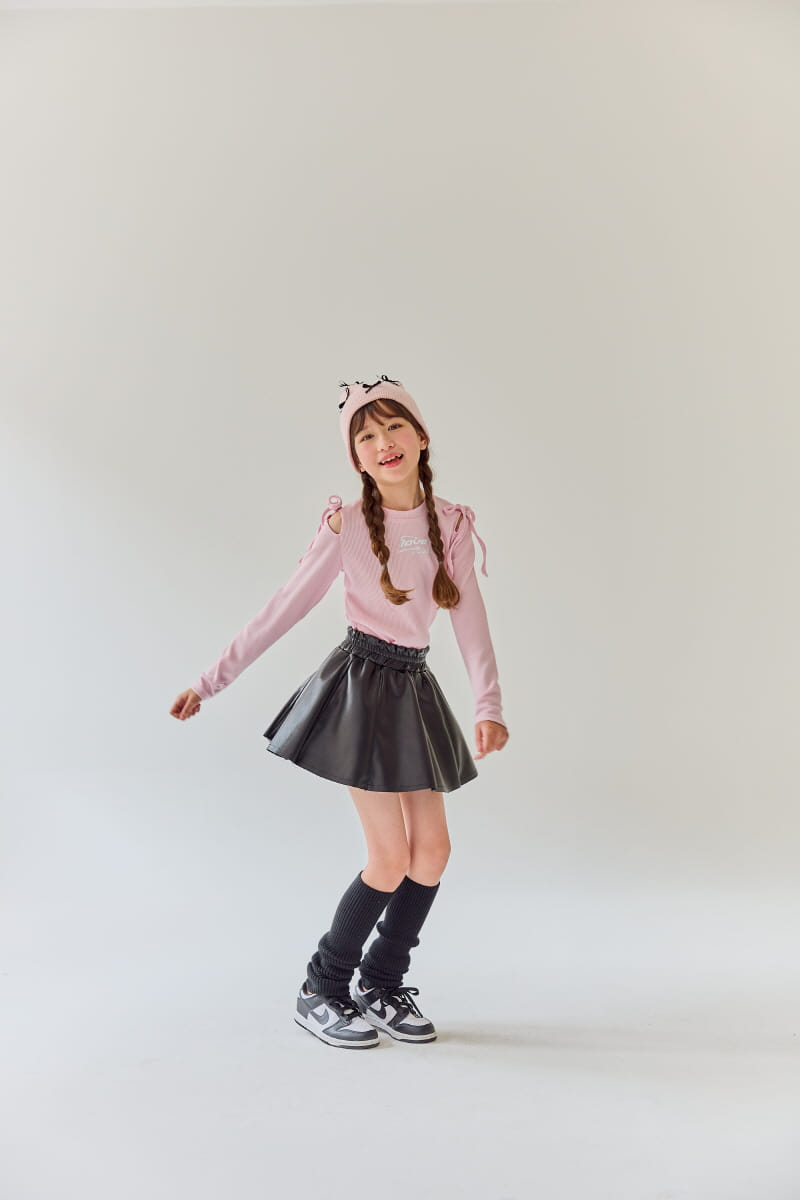 Rilla - Korean Children Fashion - #magicofchildhood - Love Knot Tee - 3