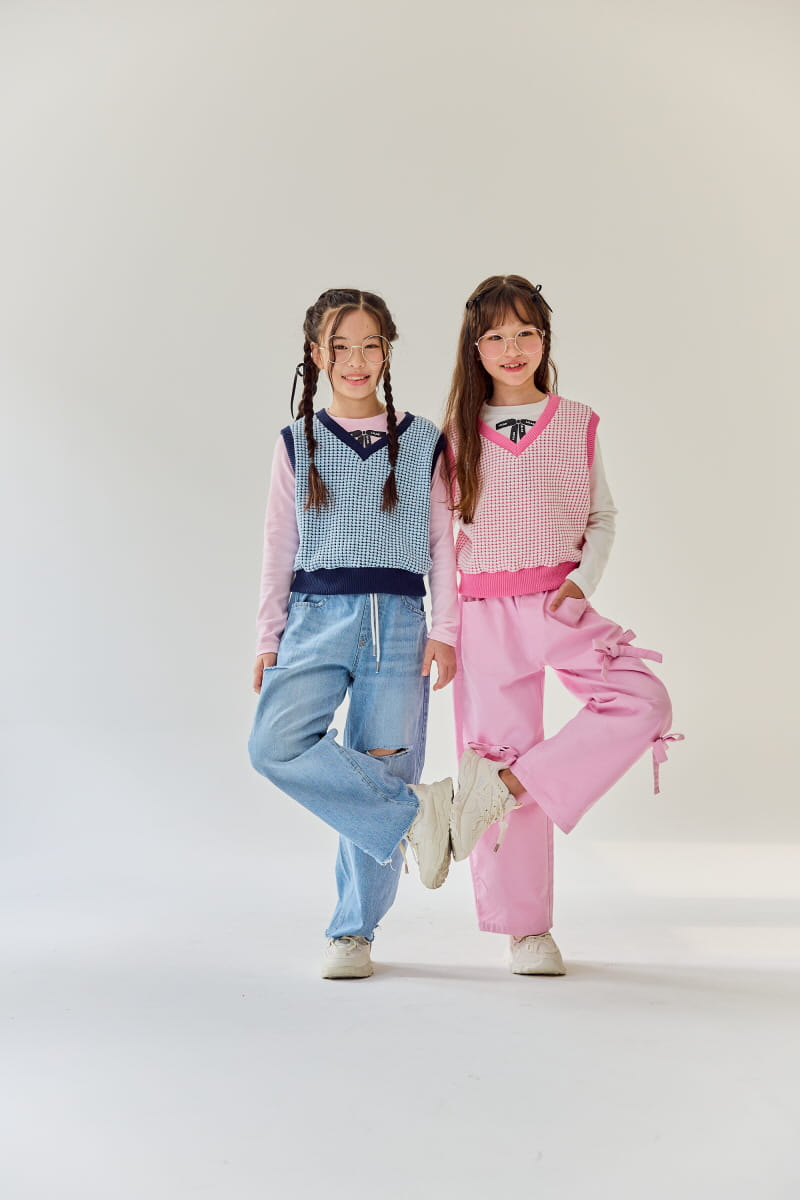 Rilla - Korean Children Fashion - #minifashionista - Metoo  Vest - 8