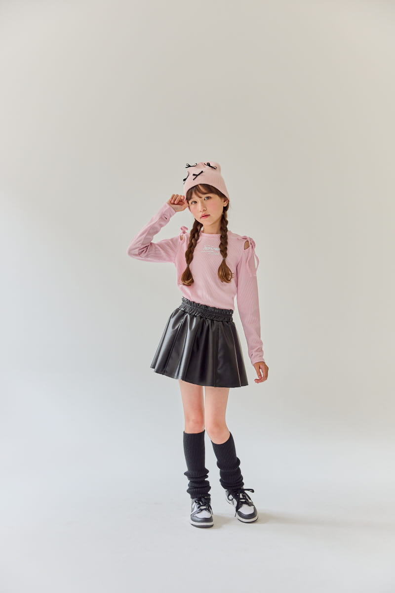 Rilla - Korean Children Fashion - #prettylittlegirls - Love Knot Tee  - 5