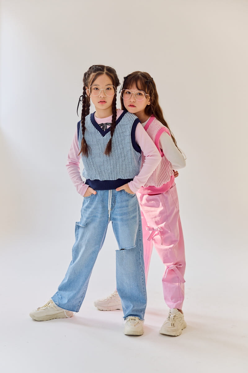 Rilla - Korean Children Fashion - #prettylittlegirls - Metoo  Vest - 9