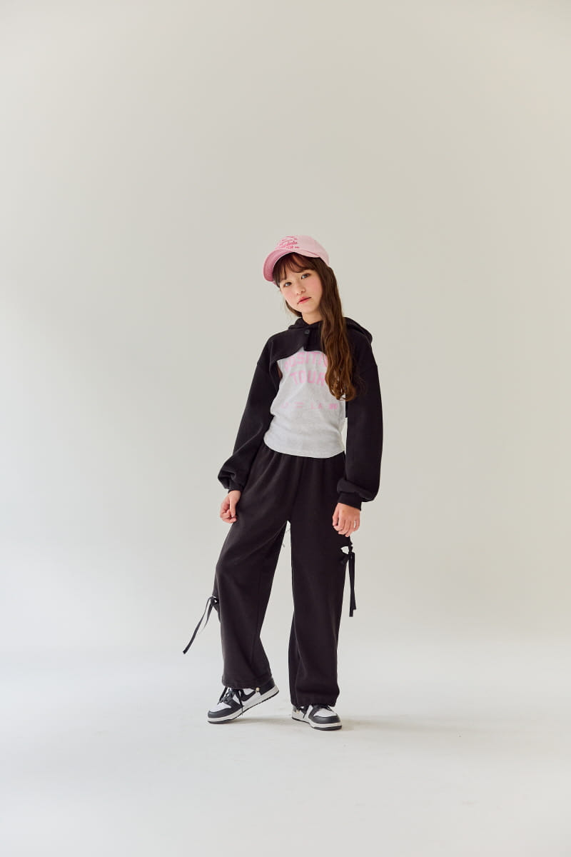 Rilla - Korean Children Fashion - #stylishchildhood - Want You Hoody Tee - 11
