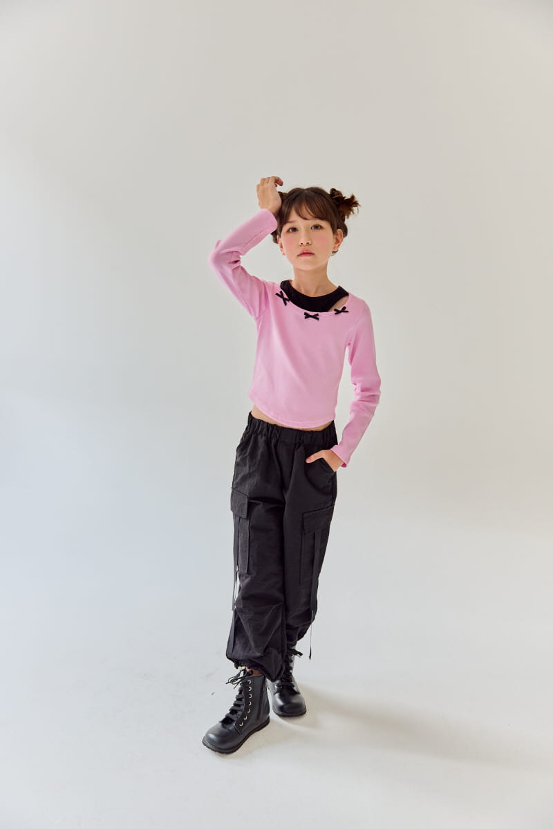 Rilla - Korean Children Fashion - #stylishchildhood - Rustling Cargo Pants - 2