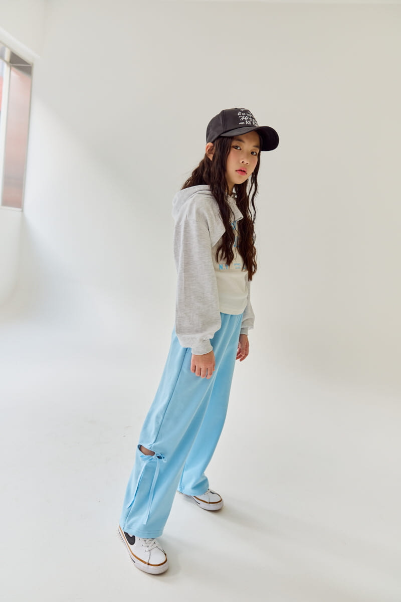 Rilla - Korean Children Fashion - #todddlerfashion - Want You Hoody Tee - 9