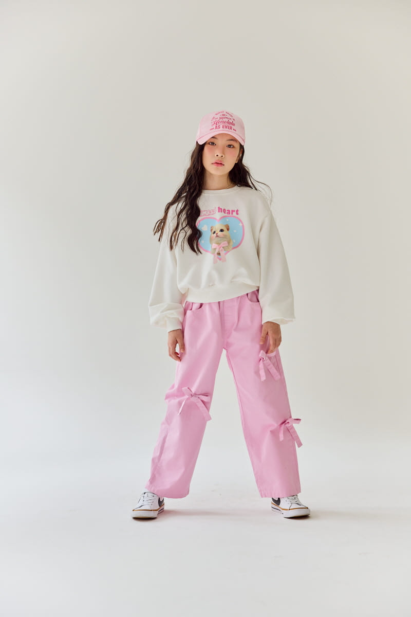 Rilla - Korean Children Fashion - #todddlerfashion - Three Ribbon Pants - 2