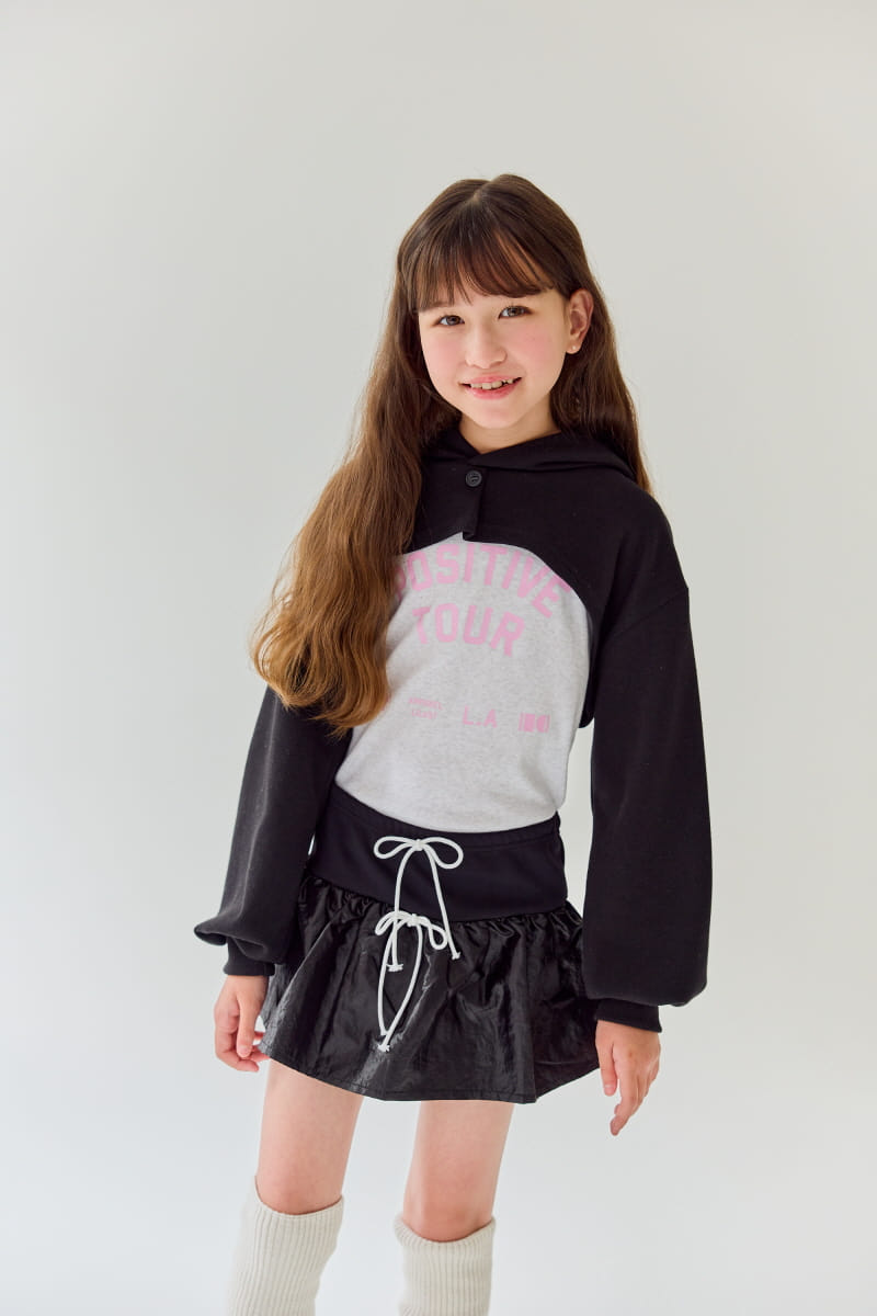 Rilla - Korean Children Fashion - #toddlerclothing - Want You Hoody Tee - 10