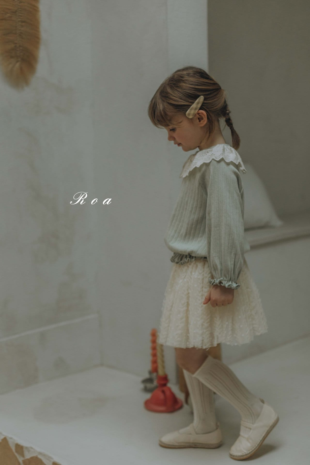 Roa - Korean Children Fashion - #childofig - Yen Terry Frill Tee - 3