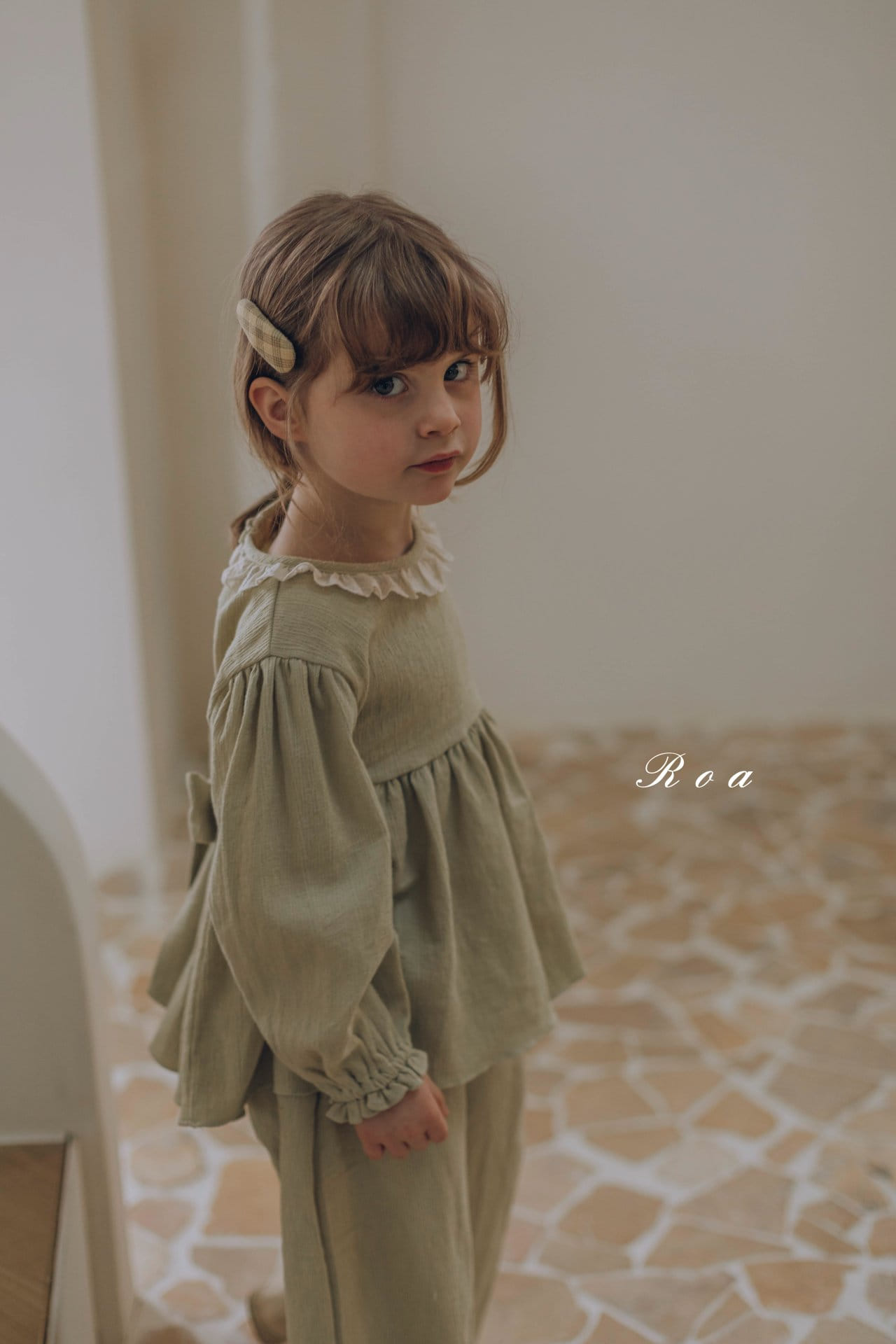 Roa - Korean Children Fashion - #designkidswear - Bella Top Bottom Set - 11
