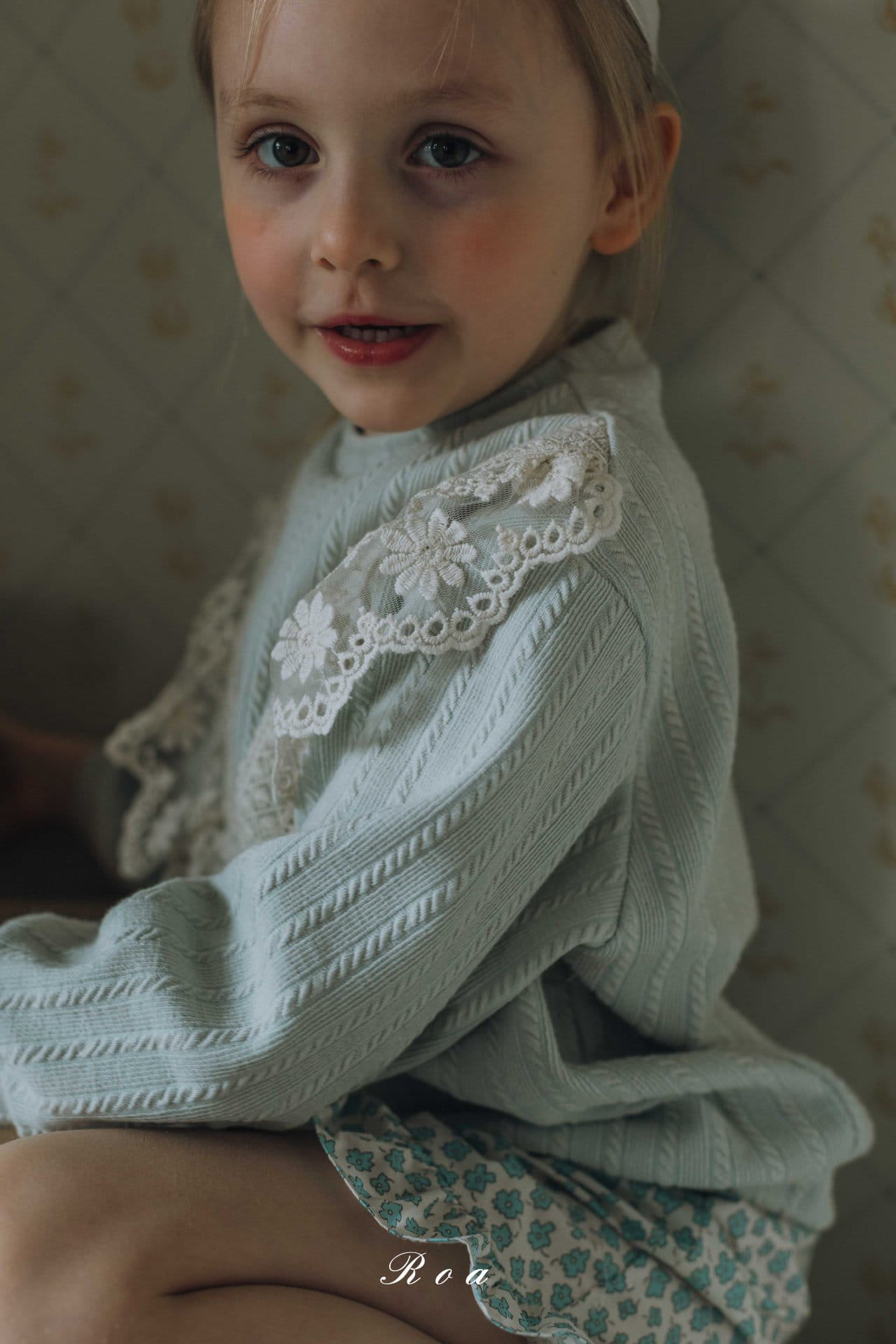 Roa - Korean Children Fashion - #kidsshorts - Daisy Sweatshirt - 10