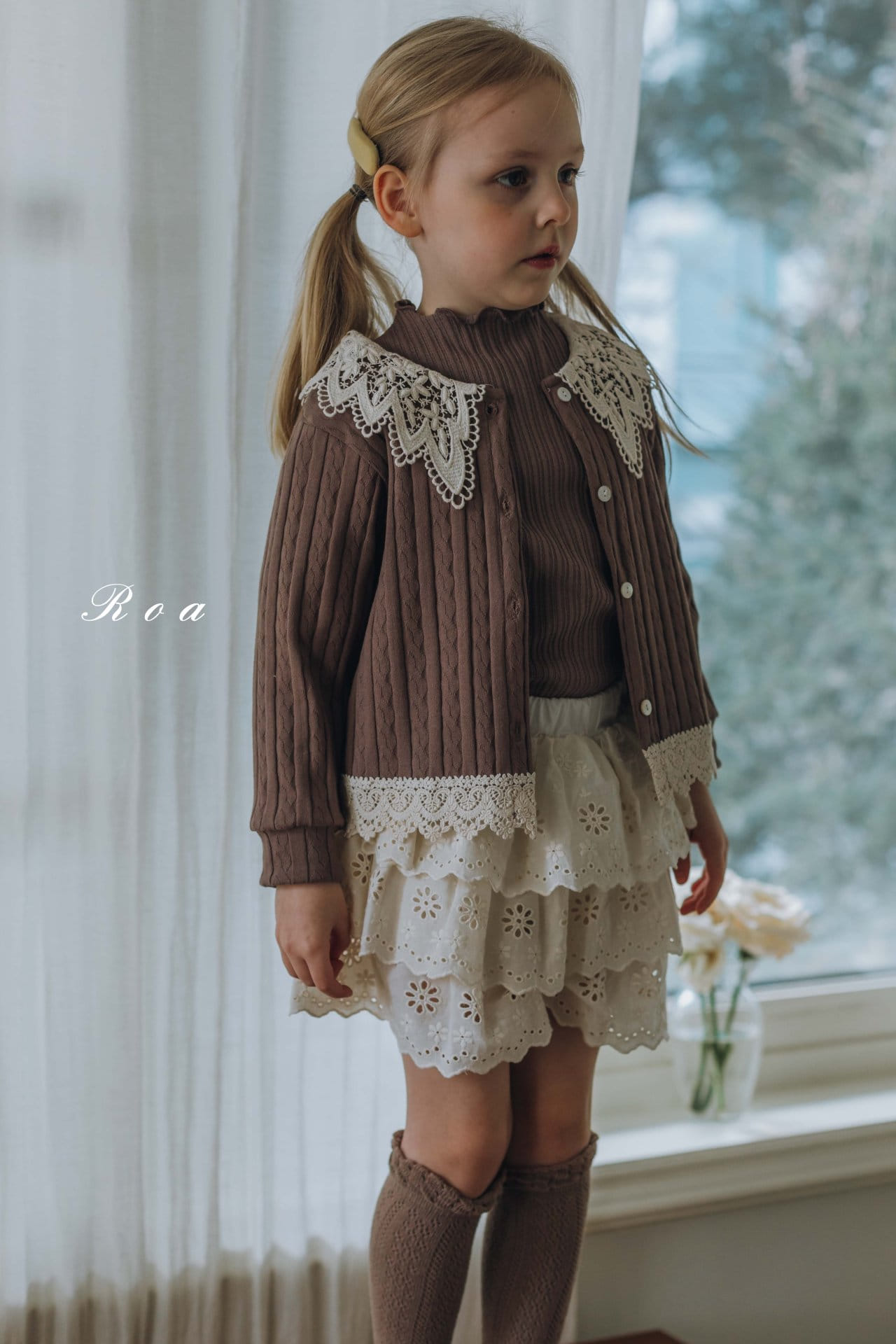 Roa - Korean Children Fashion - #magicofchildhood - Pol Collar Cardigan - 10