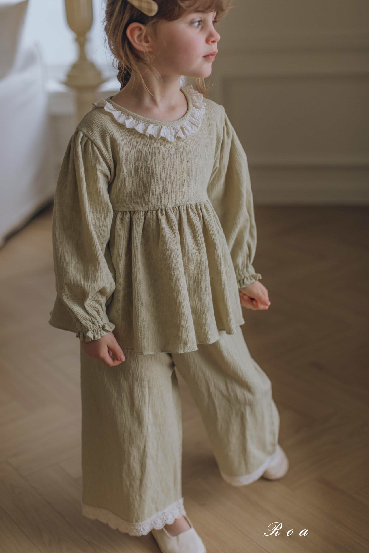 Roa - Korean Children Fashion - #magicofchildhood - Bella Top Bottom Set - 5