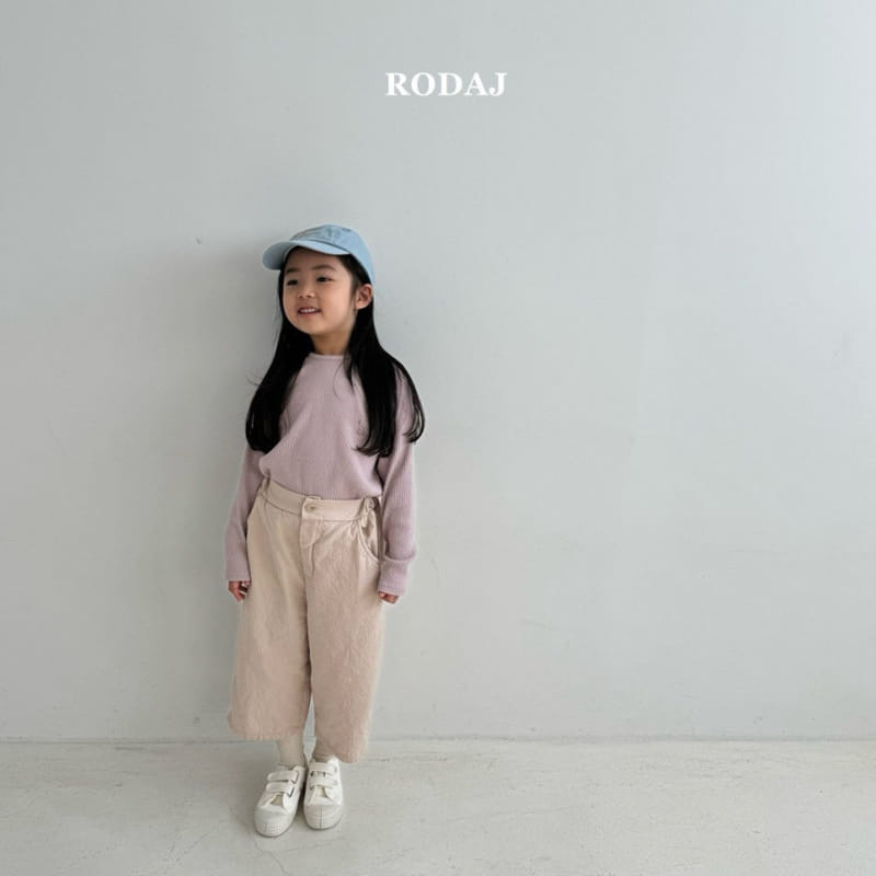 Roda J - Korean Children Fashion - #Kfashion4kids - Urban Rib Tee - 3