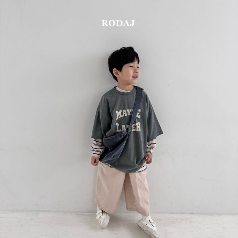 Roda J - Korean Children Fashion - #discoveringself - Maybe Tee - 11