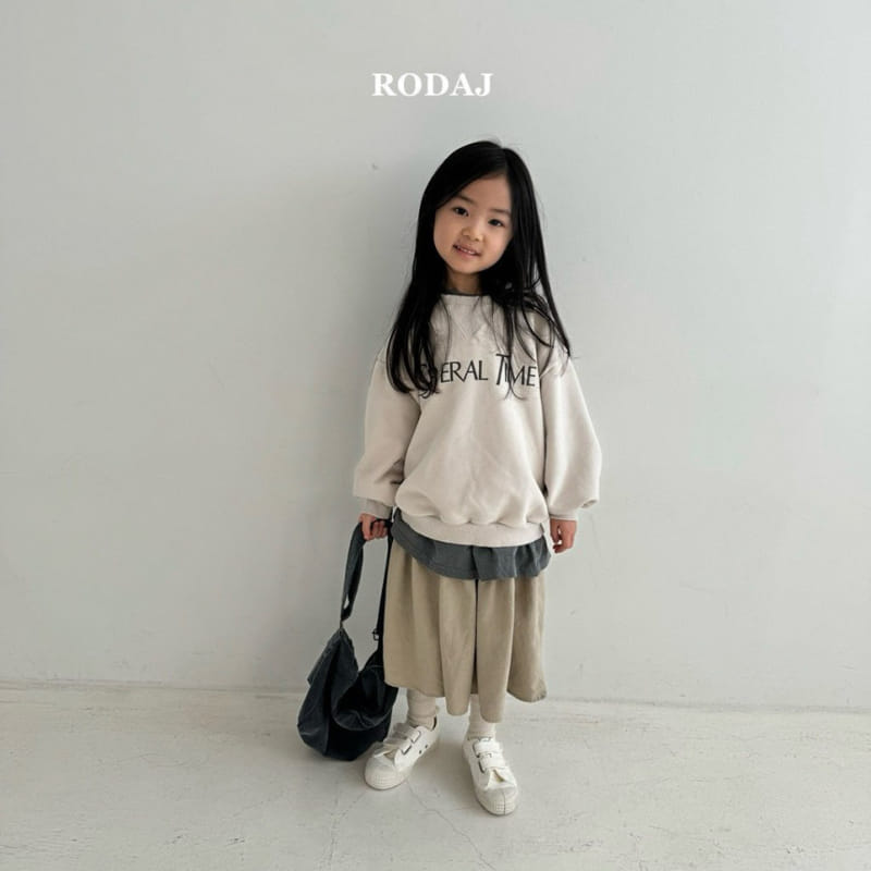 Roda J - Korean Children Fashion - #fashionkids - Time Sweatshirt - 7