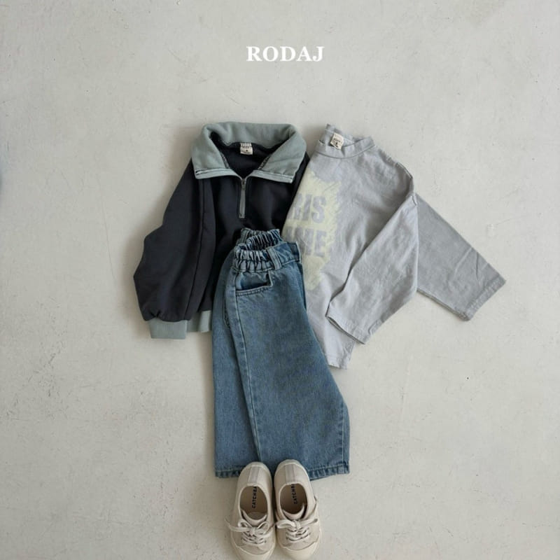 Roda J - Korean Children Fashion - #kidsshorts - 339 Denim Pants - 9