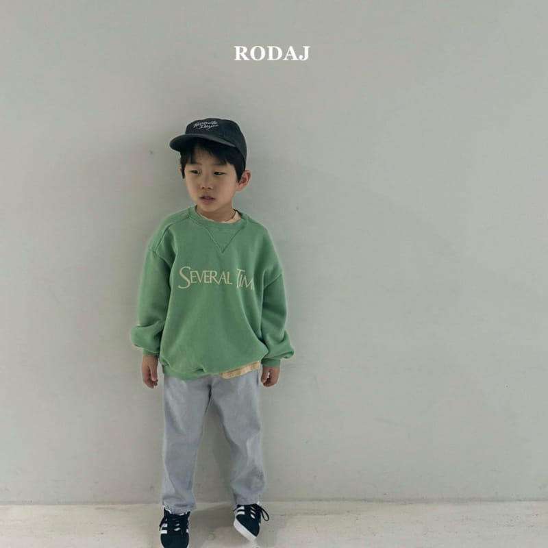 Roda J - Korean Children Fashion - #kidsshorts - Time Sweatshirt - 8