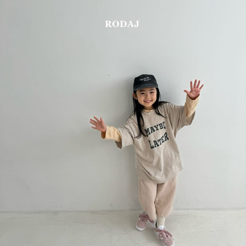 Roda J - Korean Children Fashion - #kidzfashiontrend - Maybe Tee