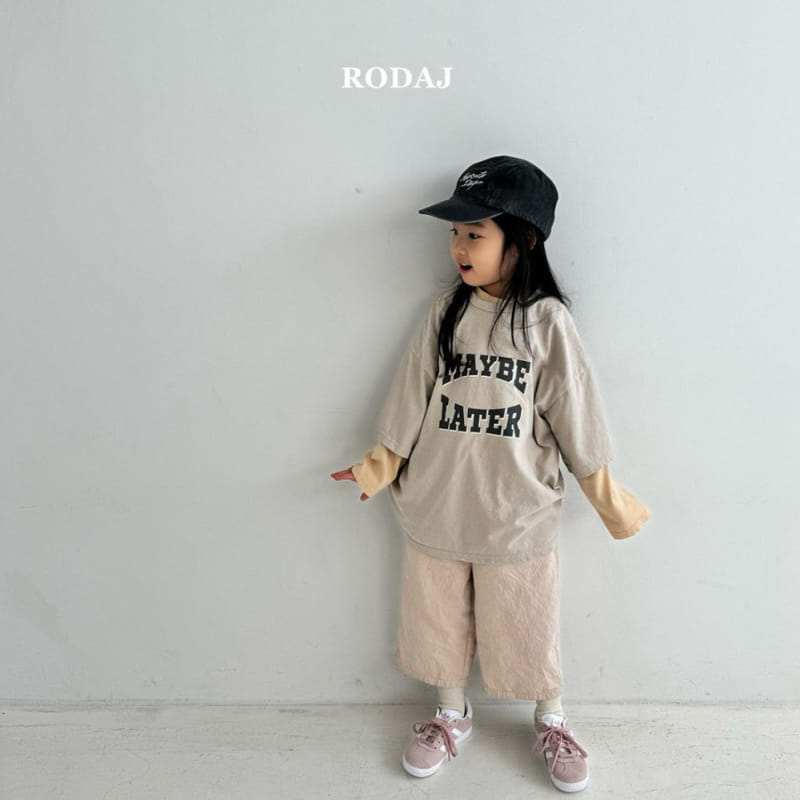 Roda J - Korean Children Fashion - #littlefashionista - Maybe Tee - 4