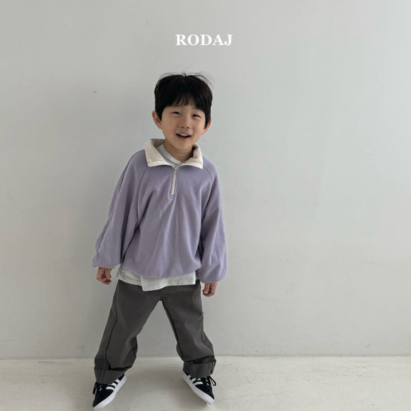 Roda J - Korean Children Fashion - #magicofchildhood - Qus Half Zip Up - 9