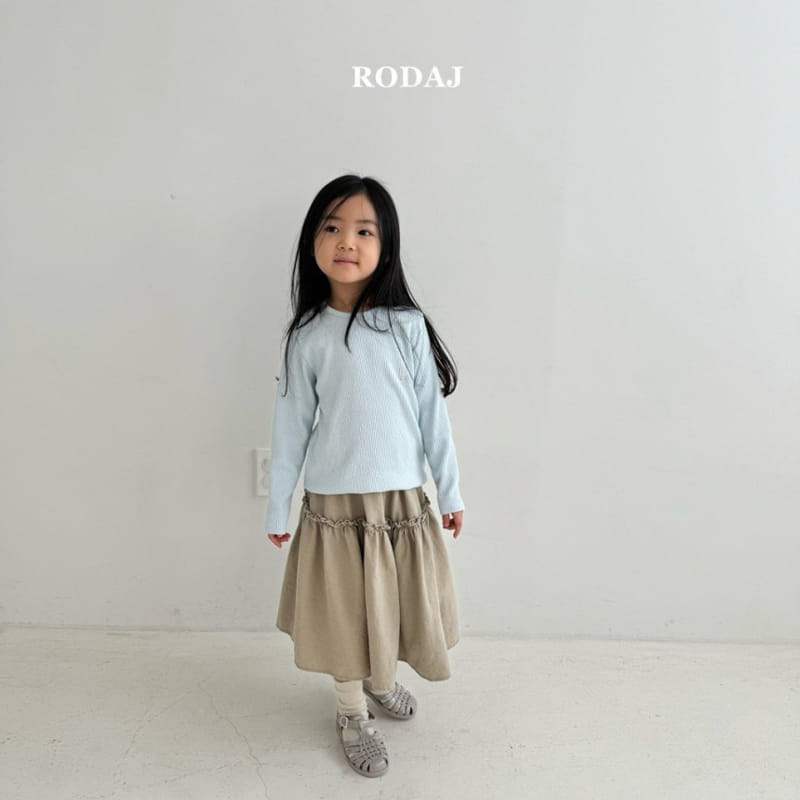 Roda J - Korean Children Fashion - #prettylittlegirls - Urban Rib Tee - 7