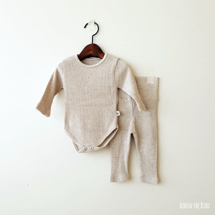 Saerobin - Korean Baby Fashion - #babyboutique - Rib Body Suit  - 7