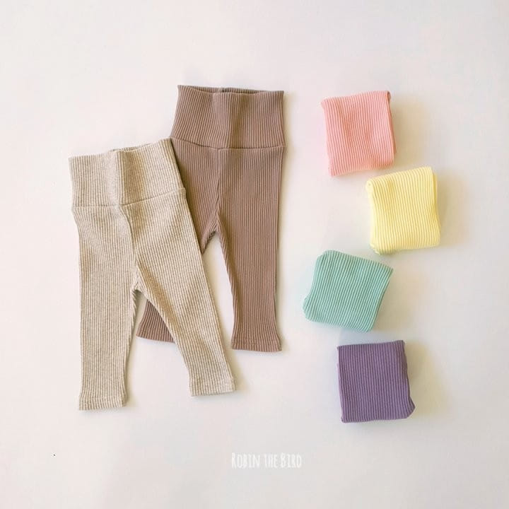 Saerobin - Korean Baby Fashion - #babyboutiqueclothing - Rib Body Suit Bottom Leggings - 9
