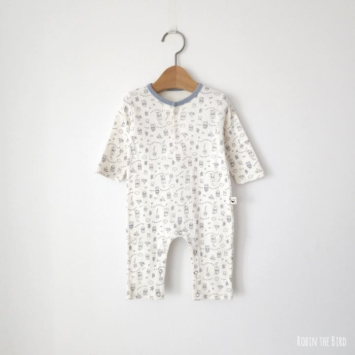 Saerobin - Korean Baby Fashion - #babyoutfit - Toy Rib Jumpsuit