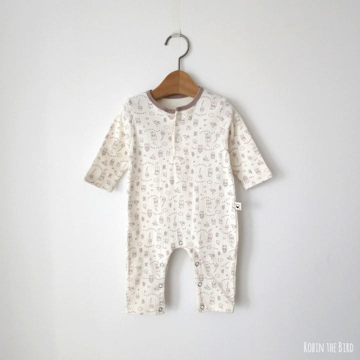 Saerobin - Korean Baby Fashion - #babywear - Toy Rib Jumpsuit - 2