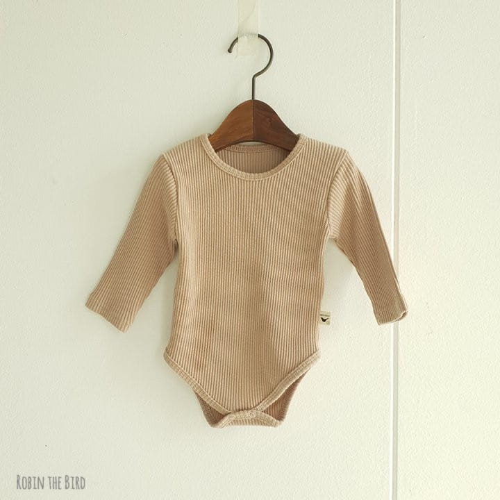 Saerobin - Korean Baby Fashion - #babywear - Rib Body Suit  - 4