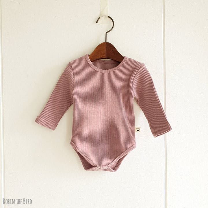 Saerobin - Korean Baby Fashion - #smilingbaby - Rib Body Suit  - 6
