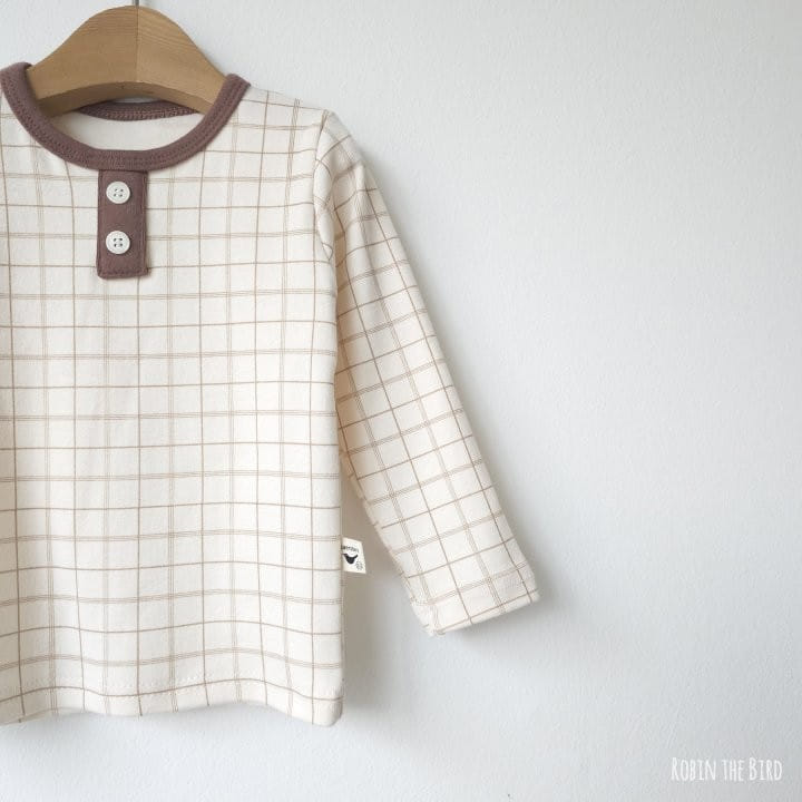Saerobin - Korean Children Fashion - #designkidswear - Button Check Easywear - 6