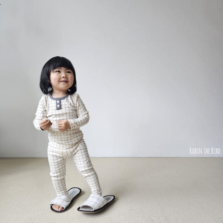 Saerobin - Korean Children Fashion - #stylishchildhood - Button Check Easywear - 3