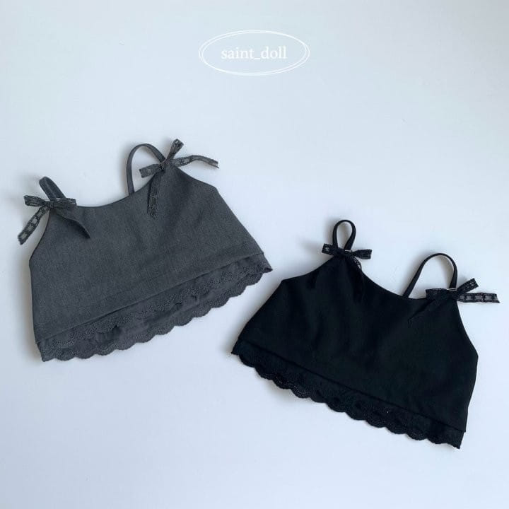 Saint Doll - Korean Children Fashion - #Kfashion4kids - Lace Sleeveless Blouse
