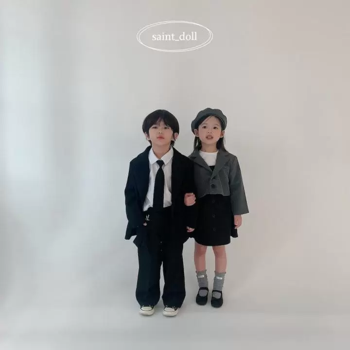 Saint Doll - Korean Children Fashion - #Kfashion4kids - Saint Crop Jacket - 8