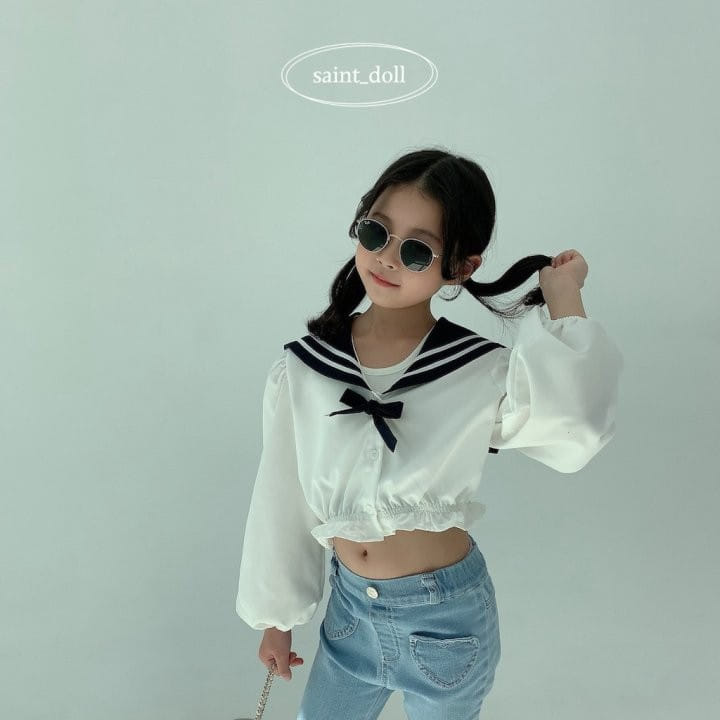 Saint Doll - Korean Children Fashion - #kidzfashiontrend - Sailor Blouse - 4
