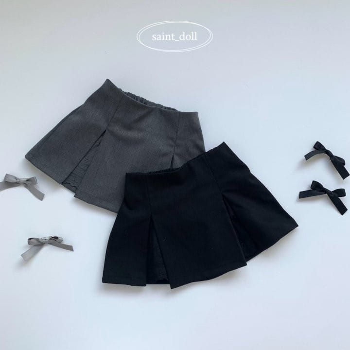 Saint Doll - Korean Children Fashion - #childofig - Lace Opposite Wrinkle Skirt - 6