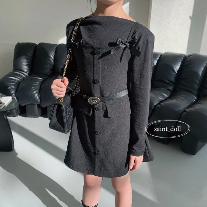Saint Doll - Korean Children Fashion - #childofig - Button Sleeveless One-Piece With Mom - 8