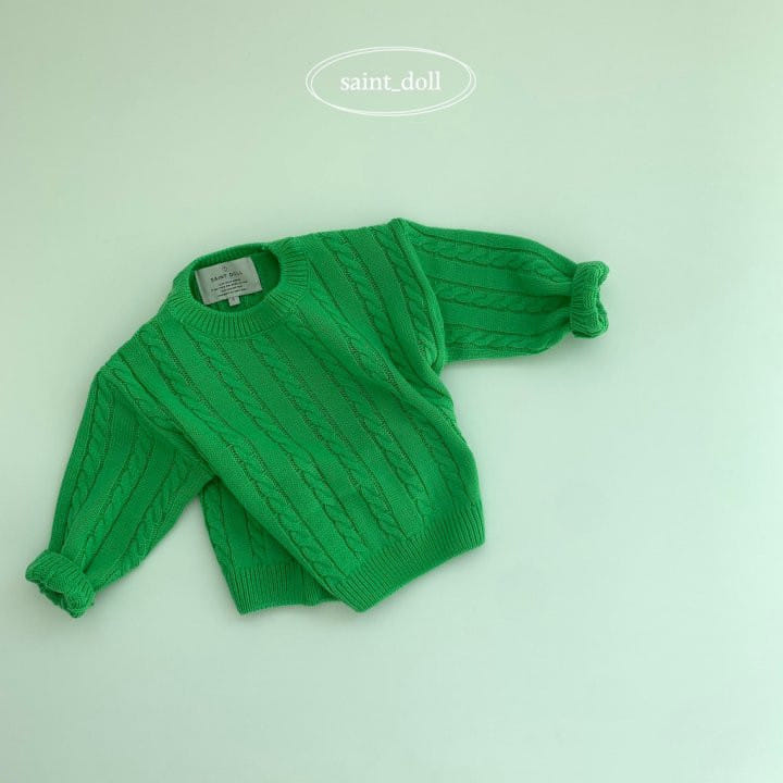 Saint Doll - Korean Children Fashion - #childofig - Round Knit - 5