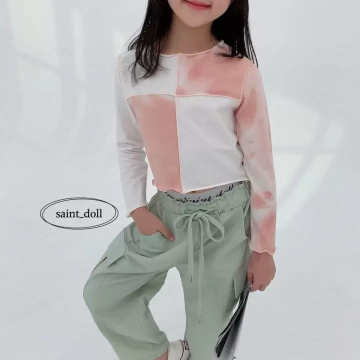Saint Doll - Korean Children Fashion - #childofig - Water Paint Crop Tee - 5
