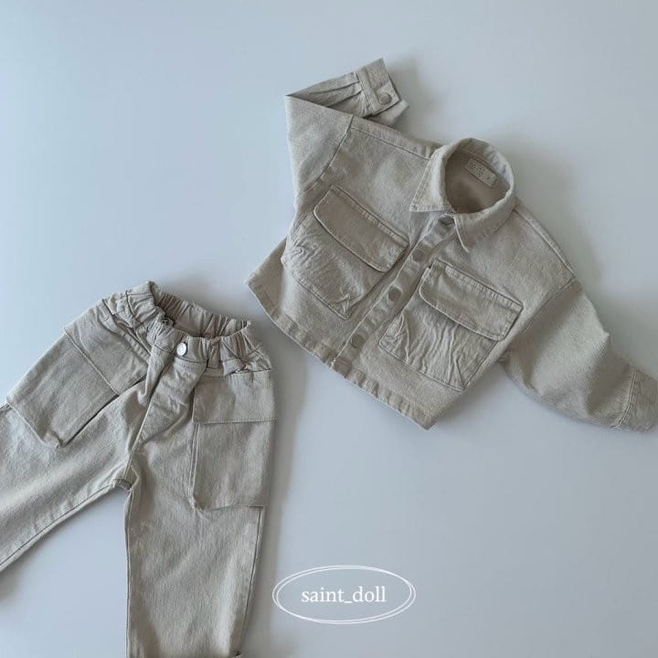 Saint Doll - Korean Children Fashion - #designkidswear - Cargo Pants - 3