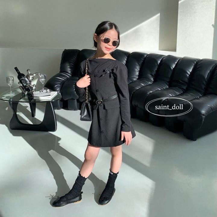Saint Doll - Korean Children Fashion - #designkidswear - Button Sleeveless One-Piece With Mom - 10